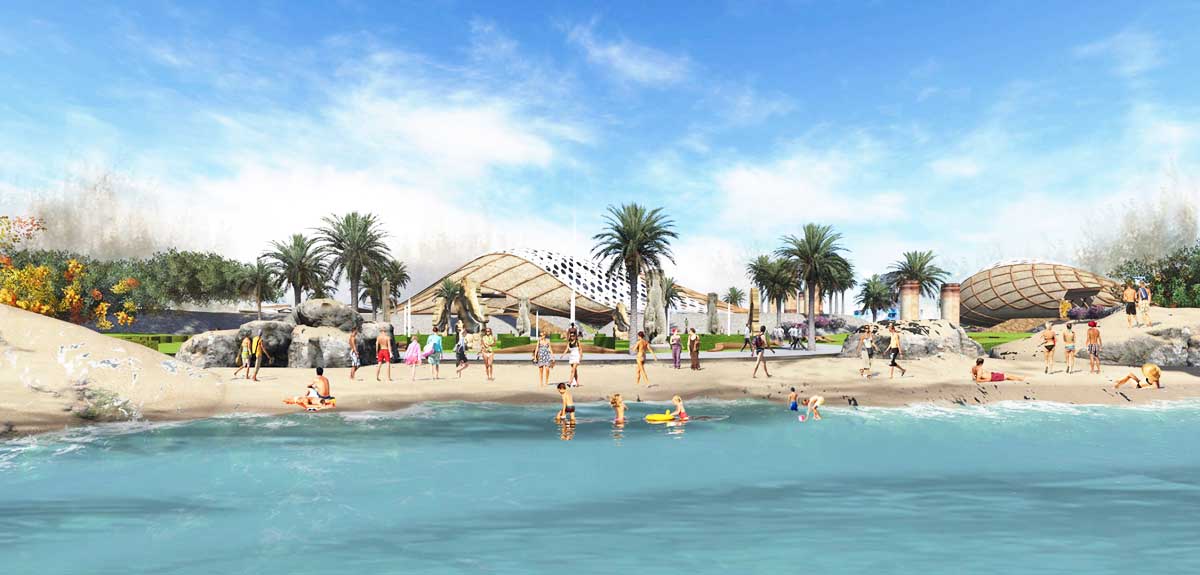 越南珊瑚岛度假村效果图