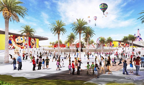 越南珊瑚岛度假村效果图