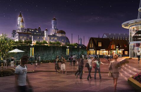 宜兴阳羡湖旅游小镇效果图