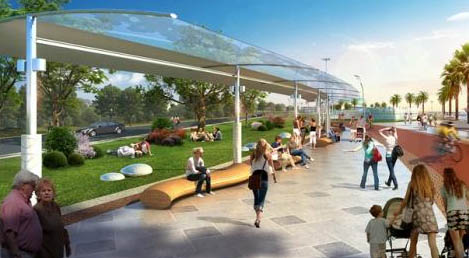 吴江东太湖生态旅游度假村外部局部图