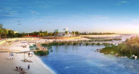 吴江东太湖生态旅游度假村外部局部图